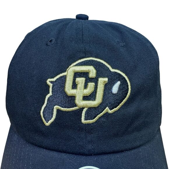 ‘47 Brand Clean Up Colorado University Buffaloes Embroidered Strapback Hat - OS - Picture 5 of 7